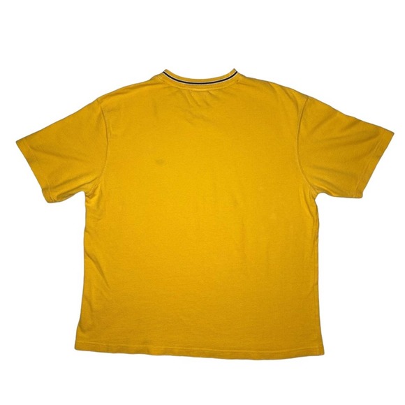 Vintage Tommy Hilfiger Men's‎ XL Yellow V-Neck Short Sleeve  Shirt - Picture 2 of 6